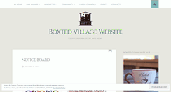 Desktop Screenshot of boxted.org.uk